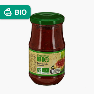 Carrefour - Sauce tomate Bio au basilic (350g) Carrefour - Sauce tomate Bio au basilic (350g)