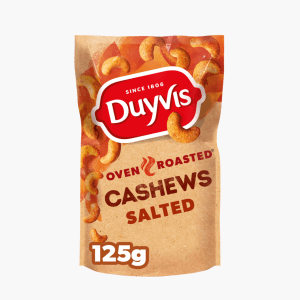 Duyvis Oven Roasted Gezouten Cashews 125g