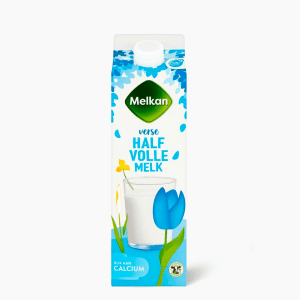 Melkan Halfvolle Melk 1L