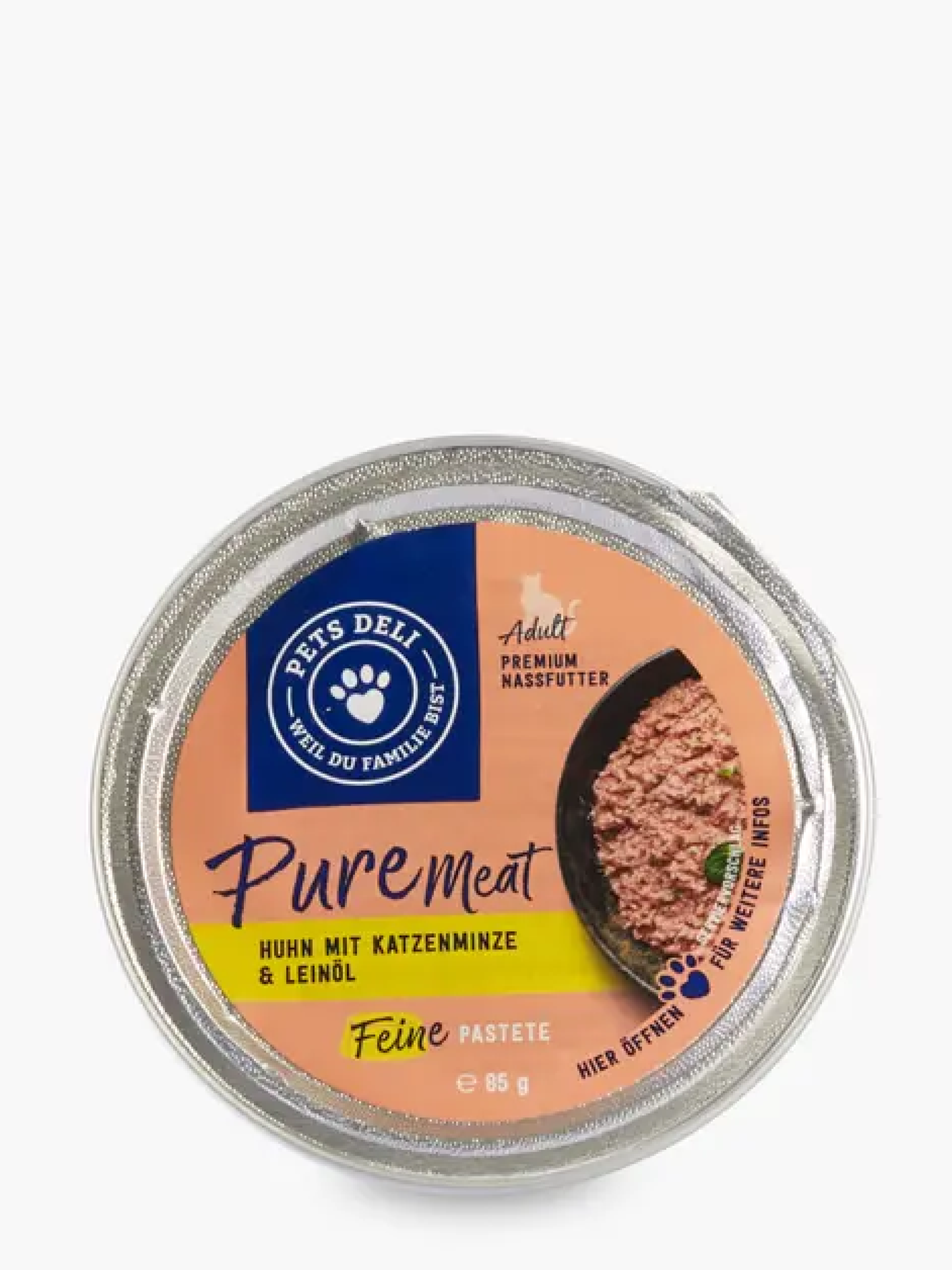 Pets Deli Pure Meat Huhn 85g order online! Flink