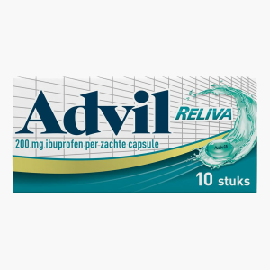 Advil Reliva Liquid-Caps Voor Pijn En Koorts 200mg 10st