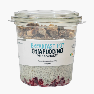 Chiapudding with raspberry 225g
