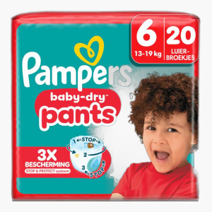 Pampers Baby dry pants luiersbroekjes maat 6 20st