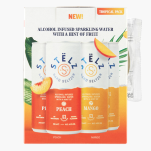 Stëlz Hard Seltzer Tropical 4-pack 25cl