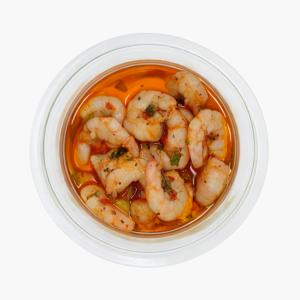 Garnalen in knoflookmarinade ASC 80g