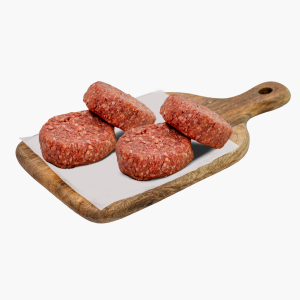 Hamburger American style rund 2x120g 2x