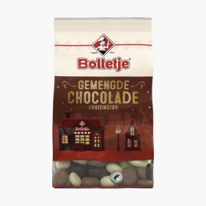 Bolletje Kruidnoten Chocolade Gemengd 250g