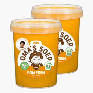 Oma's Pompoensoep 500ml 2x