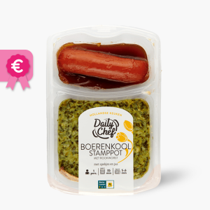 Daily Chef Boerenkool Stamppot Met Rookworst 500g