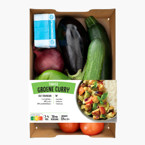 Verspakket Thaise groene curry 1245g.