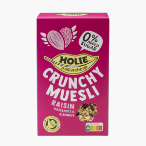 Holie Crunchy Muesli Raisin & Nuts 400g