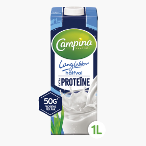 Campina Langlekker halfvolle melk extra proteine 1L