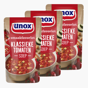 Unox Klassieke Tomaten Soep met Natuurlijke Ingrediënten 570ml 3x