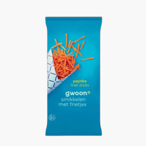 G'woon Frietsticks Paprika 150g