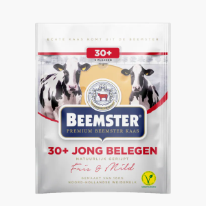 Beemster Jong belegen 30+ plakken 150g