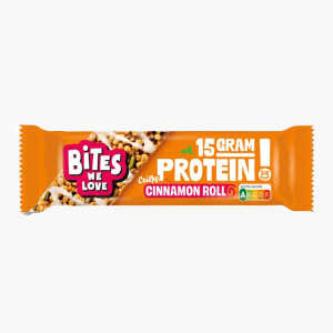 Bites We Love Protein bar cinnamon roll 50g