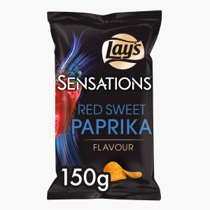 Lay's Sensations Red Sweet Paprika Chips 150g