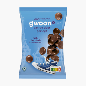 G'woon Melkchocolade Kruidnoten 300g