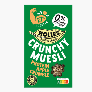 Holie's Crunchy Muesli Apple crumble protein 400g
