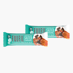 Fulfil Chocolate Salted Caramel Flavour Vitamin & Protein Bar 55g 2x