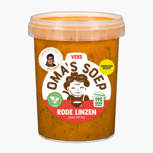 Oma's Rode linzen soep 510g