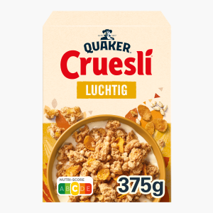 Quaker Cruesli Naturel Ontbijtgranen 375g