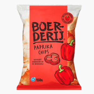 Boerderij Chips paprika 150g