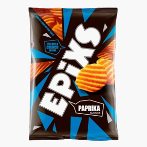 Epixs Ribbelchips Paprika 185g