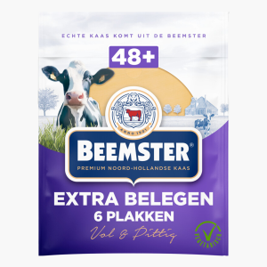 Beemster Extra belegen 48+ plakken 150g