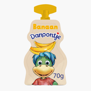 Danoontje Knijpyoghurt banaan 70g