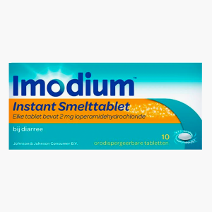 Imodium Smelttablet Bij Diarree 10st