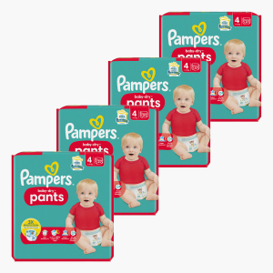 Pampers Baby-Dry Pants Luierbroekjes Maat 4 27st 4x