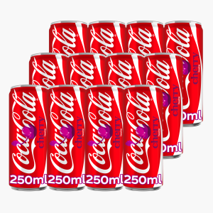 Coca Cola Zero sugar cherry 25cl 12x