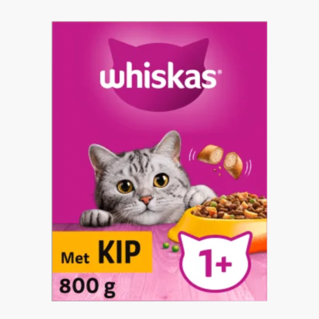 Whiskas Trockenfutter mit Huhn 800g bei Flink online bestellen!