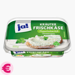 Ja! Frischkäse Kräuter 300g