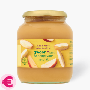G'woon Appelmoes Extra Kwaliteit 720g