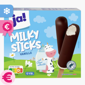 Ja! Milky Sticks Vanille 504ml (12x42ml)