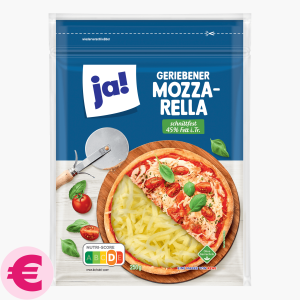 Ja! Mozzarella gerieben 250g