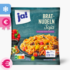 Ja! Bratnudeln Soja Vegan 600g