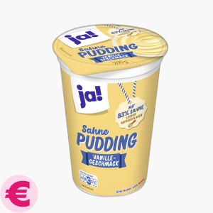 Ja! Sahne Pudding Vanillegeschmack 200g