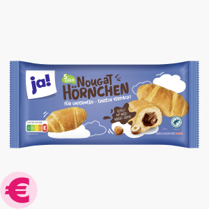 Ja! Nougat Hörnchen 5 Stk. 240g