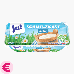 Ja! Schmelzkäse Sahne 200g