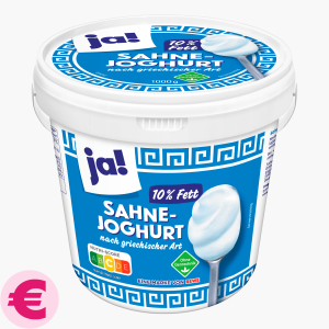 Ja! Sahnejoghurt nach griechischer Art 1kg