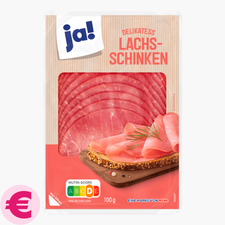 Ja! Delikatess-Lachsschinken 100g