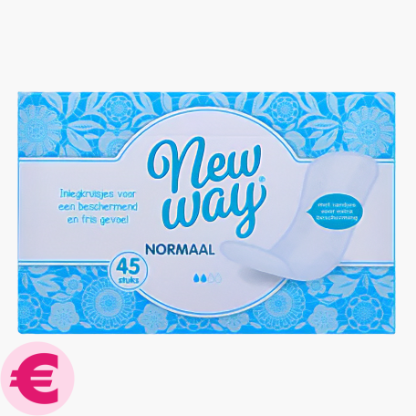 New Way Inlegkruisjes Normaal Soft 45st