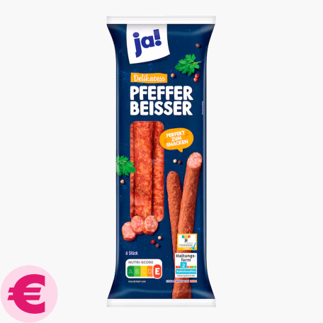 Ja! Delikatess-Pfefferbeißer 300g