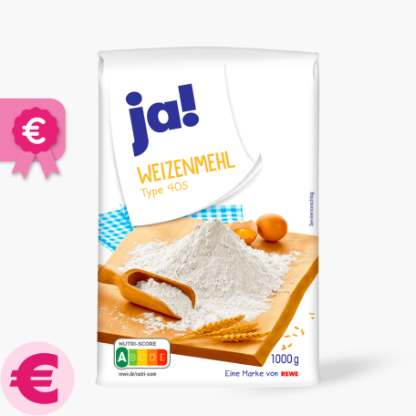 Ja!  Weizenmehl Type 405 1kg