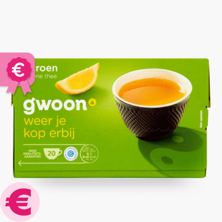 Groene Thee Citroen 20 St. 30g Groene Thee Citroen 20 St. 30g