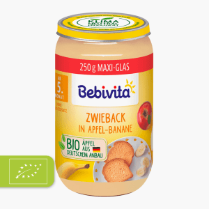 Bebivita Bio Zwieback in Apfel Banane 250g