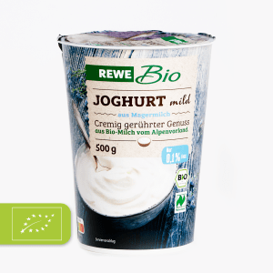 Rewe Bio Joghurt 0,1% 500g